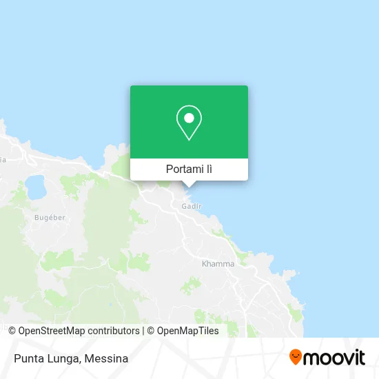 Mappa Punta Lunga