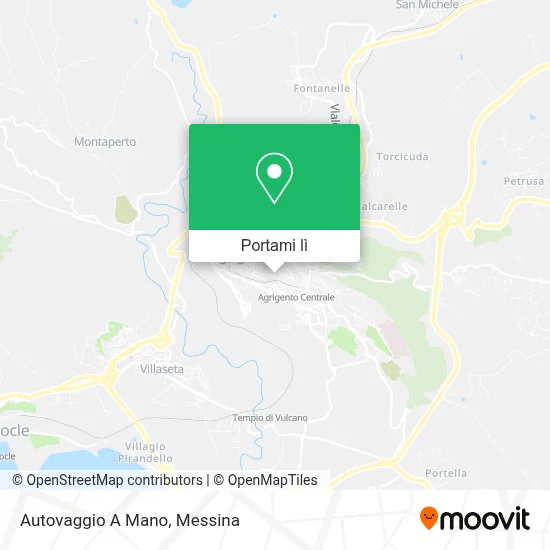 Mappa Autovaggio A Mano