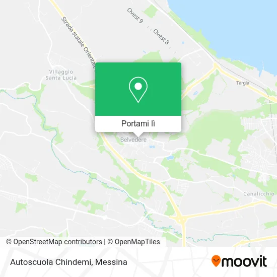 Mappa Autoscuola Chindemi