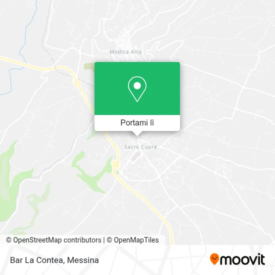 Mappa Bar La Contea