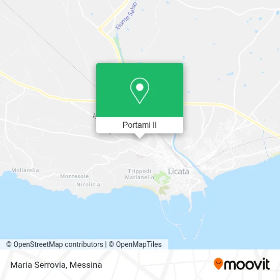 Mappa Maria Serrovia