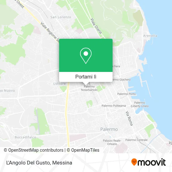 Mappa L'Angolo Del Gusto