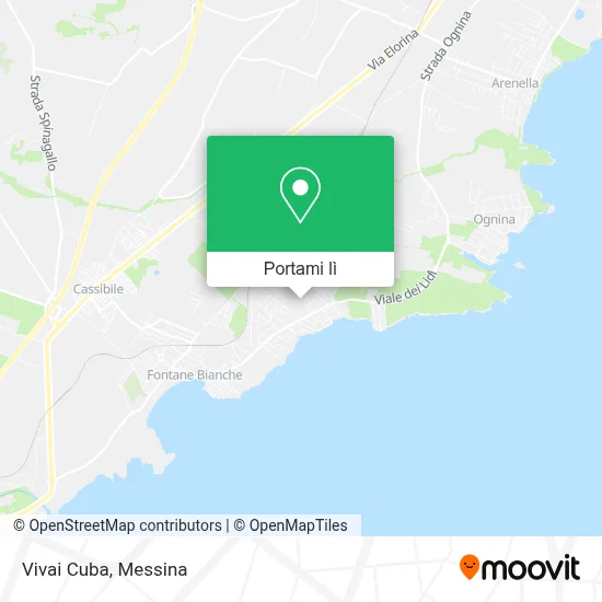 Mappa Vivai Cuba