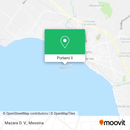 Mappa Mazara D. V.