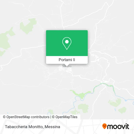 Mappa Tabaccheria Monitto