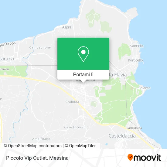 Mappa Piccolo Vip Outlet