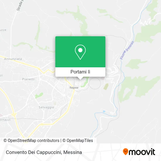 Mappa Convento Dei Cappuccini