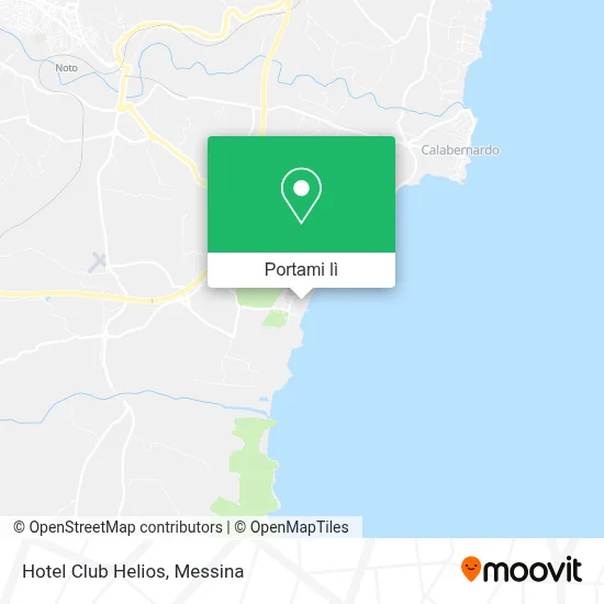 Mappa Hotel Club Helios