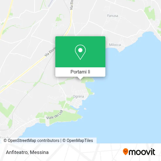 Mappa Anfiteatro