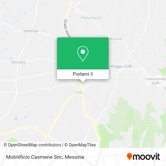 Mappa Mobilificio Casmene Snc