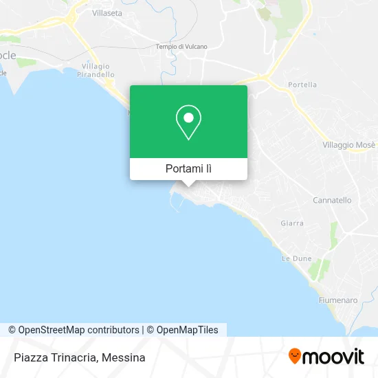 Mappa Piazza Trinacria