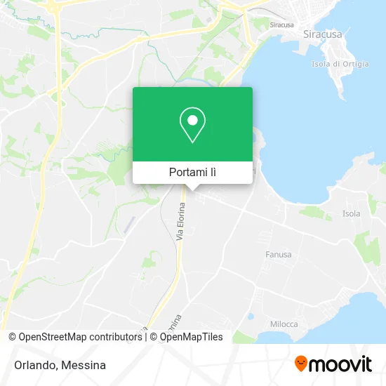 Mappa Orlando