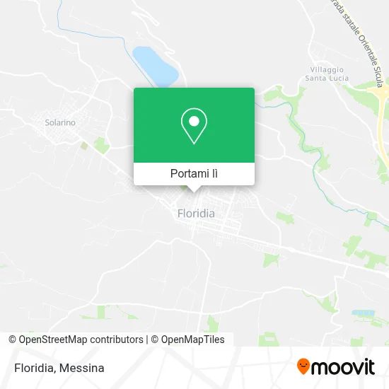 Mappa Floridia