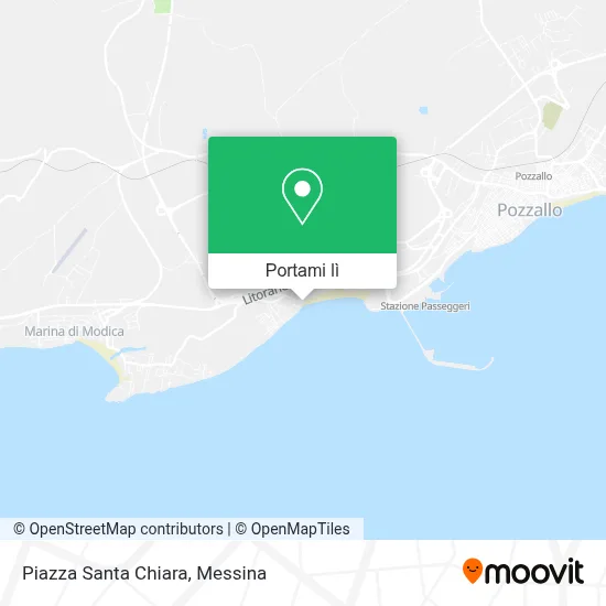 Mappa Piazza Santa Chiara