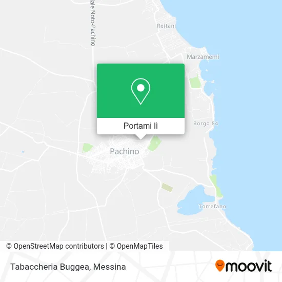 Mappa Tabaccheria Buggea