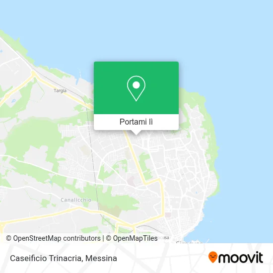 Mappa Caseificio Trinacria