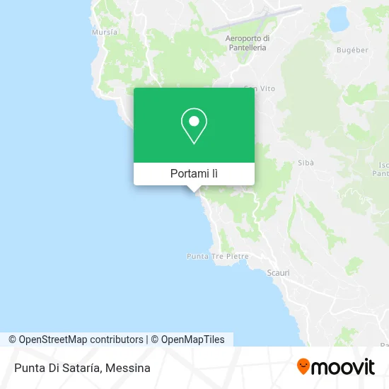 Mappa Punta Di Sataría