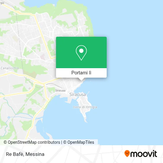 Mappa Re Bafè