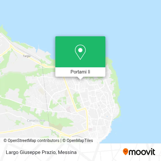 Mappa Largo Giuseppe Prazio