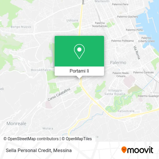 Mappa Sella Personal Credit