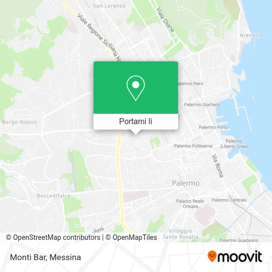 Mappa Monti Bar