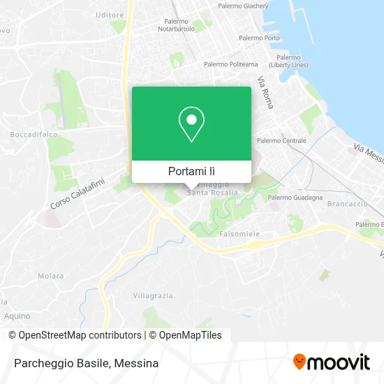 Mappa Parcheggio Basile