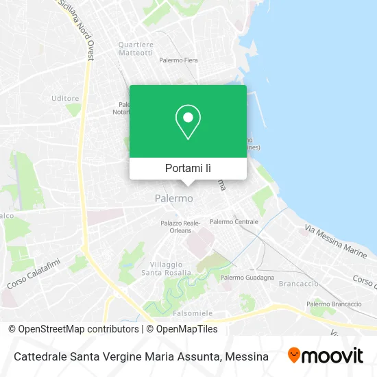 Mappa Cattedrale Santa Vergine Maria Assunta