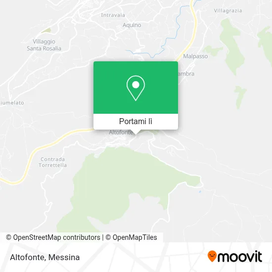 Mappa Altofonte
