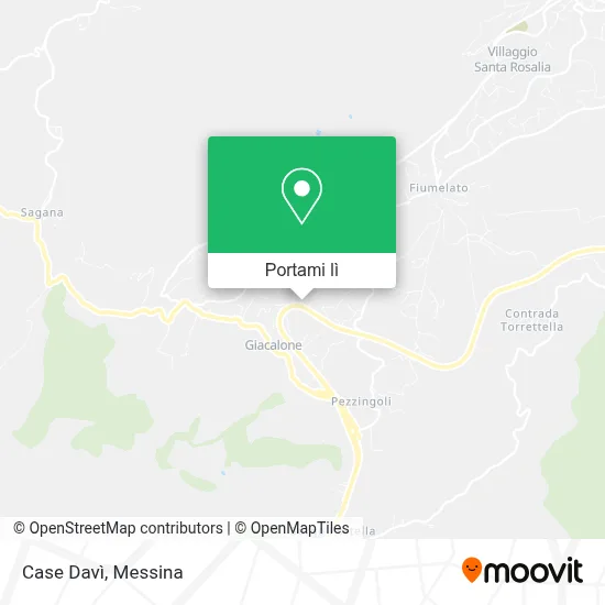 Mappa Case Davì