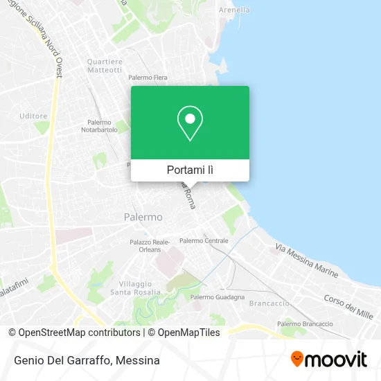 Mappa Genio Del Garraffo