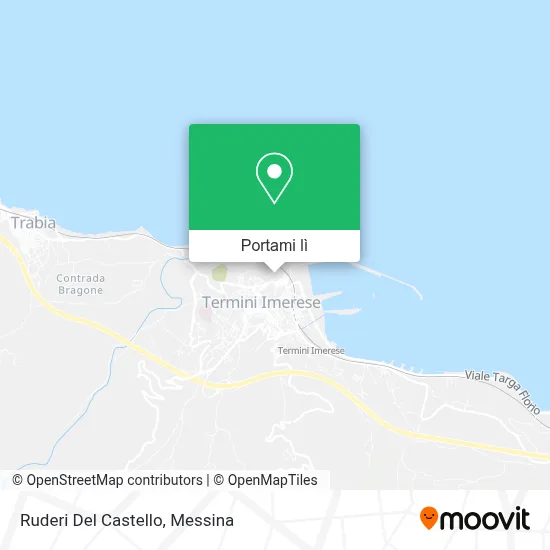 Mappa Ruderi Del Castello