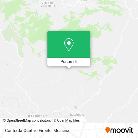 Mappa Contrada Quattro Finaite