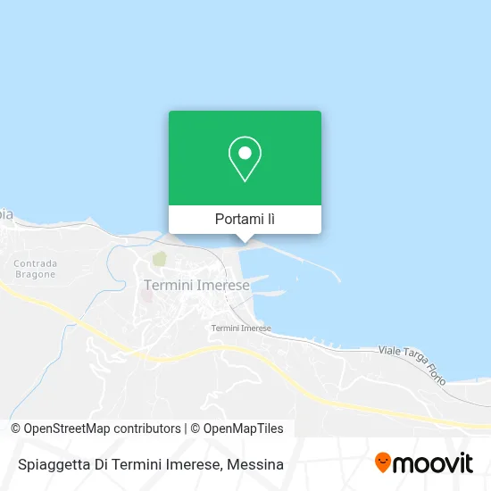 Mappa Spiaggetta Di Termini Imerese