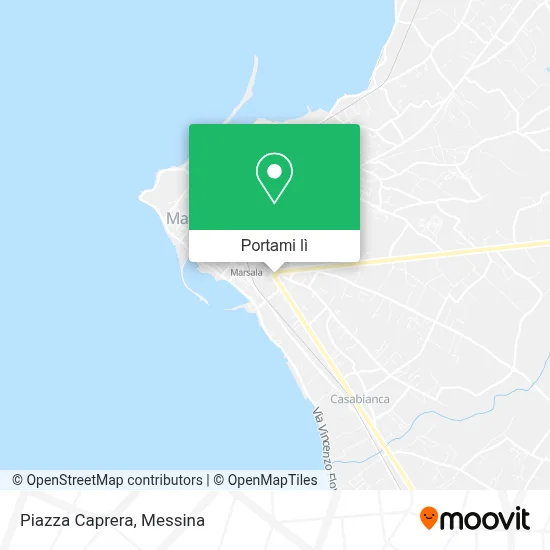 Mappa Piazza Caprera