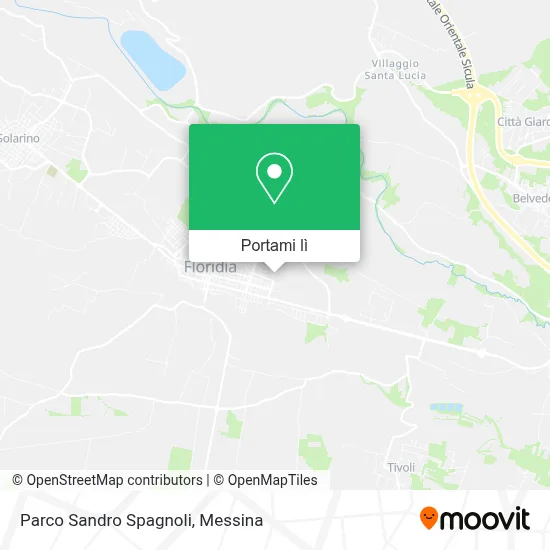 Mappa Parco Sandro Spagnoli