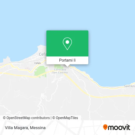 Mappa Villa Magara