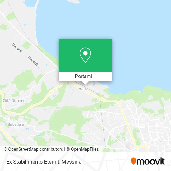 Mappa Ex Stabilimento Eternit