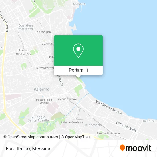 Mappa Foro Italico