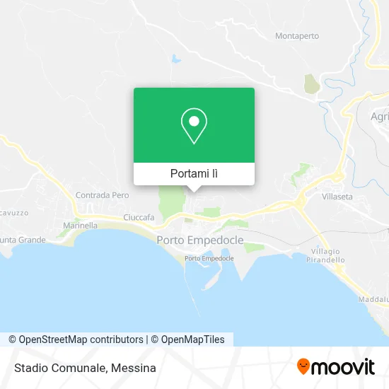 Mappa Stadio Comunale