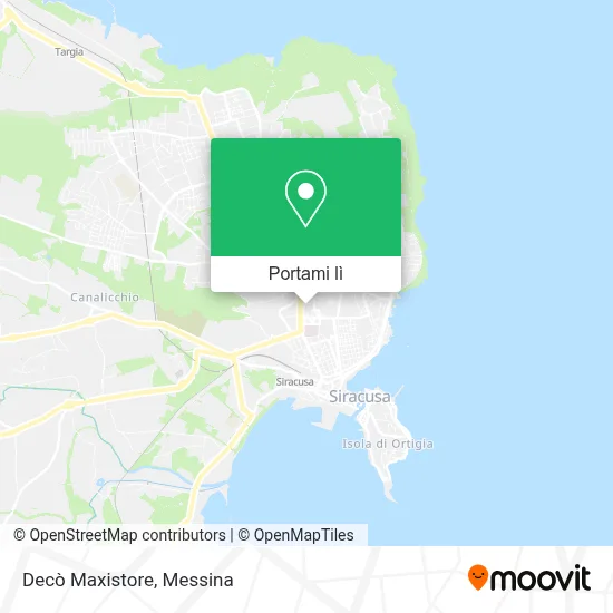 Mappa Decò Maxistore