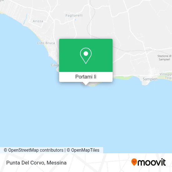 Mappa Punta Del Corvo