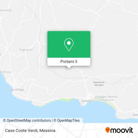 Mappa Case Coste Verdi