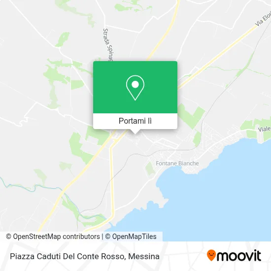 Mappa Piazza Caduti Del Conte Rosso