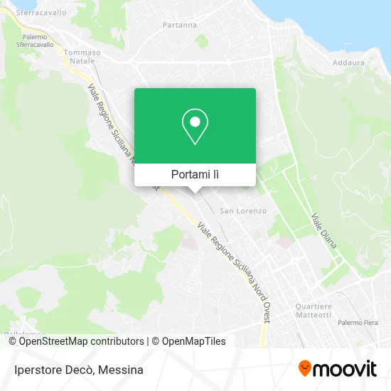 Mappa Iperstore Decò