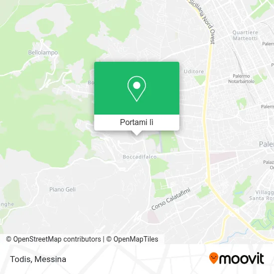 Mappa Todis
