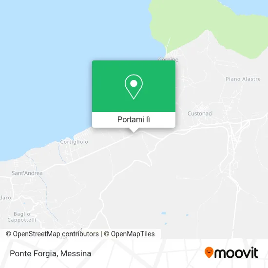 Mappa Ponte Forgia