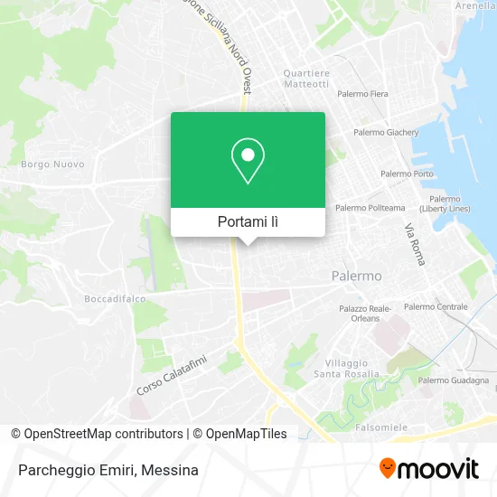 Mappa Parcheggio Emiri
