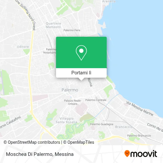 Mappa Moschea Di Palermo