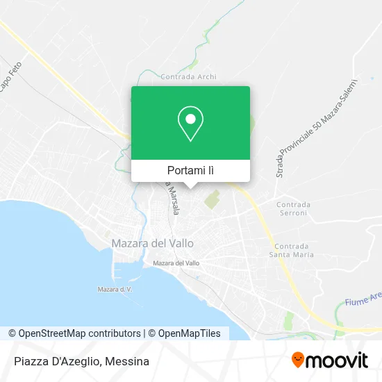 Mappa Piazza D'Azeglio