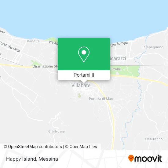 Mappa Happy Island